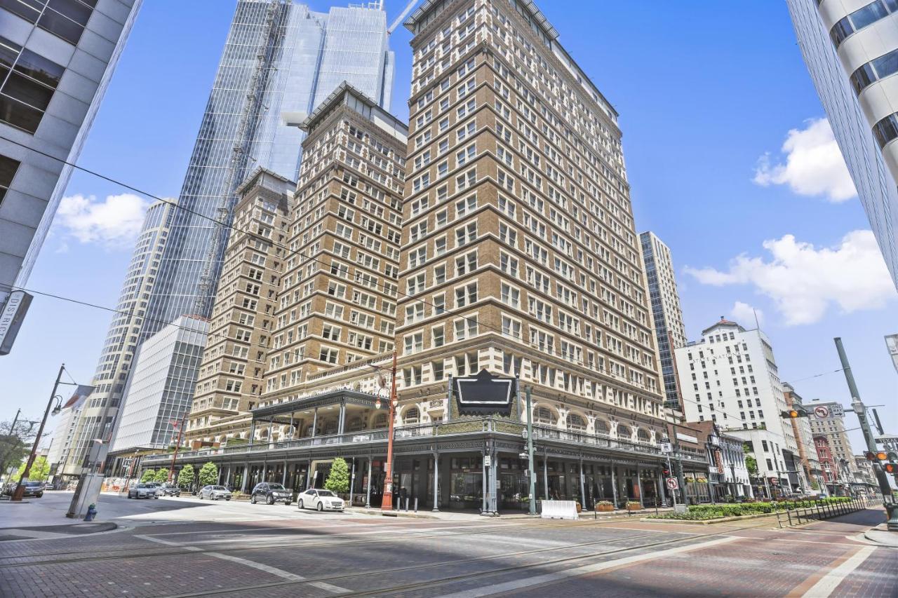 Frontdesk I The Rice Apts Downtown Houston Apartment Exterior foto